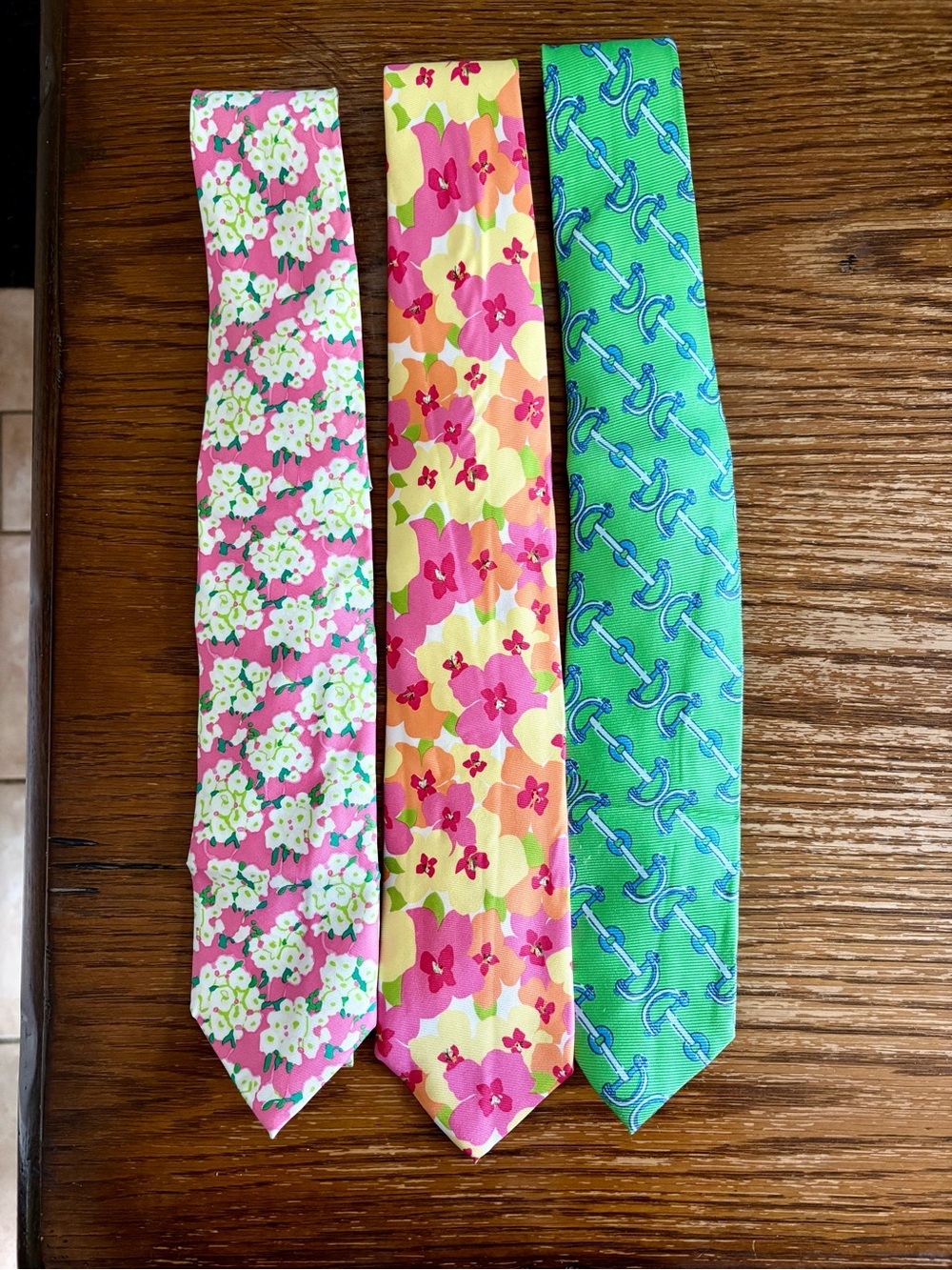 3 - * Lilly Pulitzer * Patterned Neckties